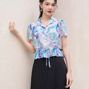 Áo sơ mi peplum LUPERI