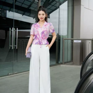 Áo sơ mi peplum LUPERI