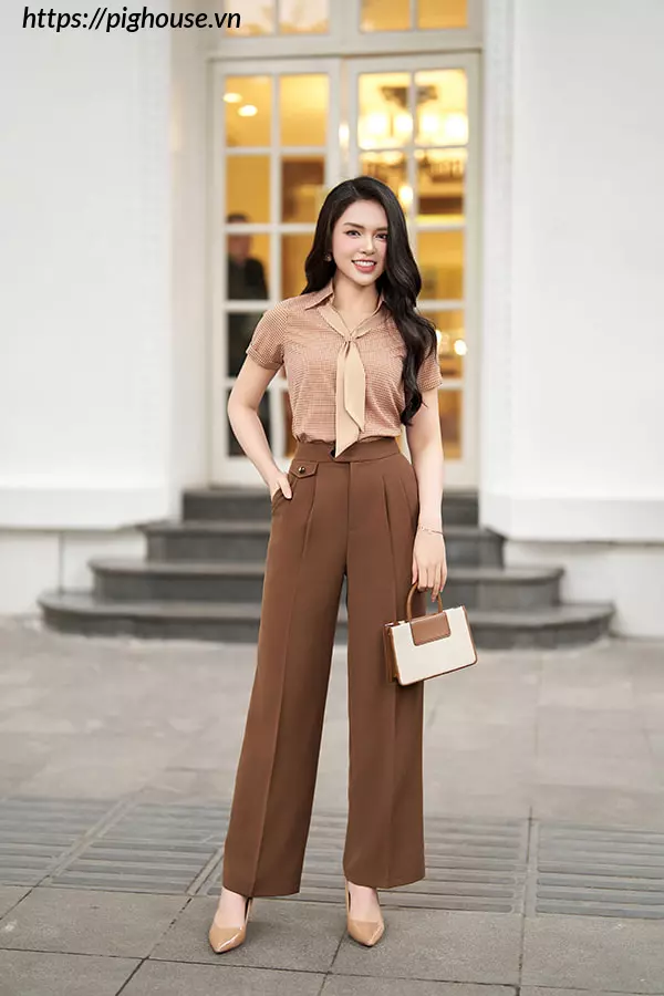 Áo sơ mi nữ Luperi LFSM1264 mềm mại