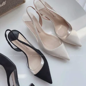 Giày khoét eo sang chảnh