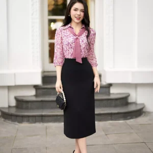 Áo sơ mi nữ Luperi tay lỡ mềm mát