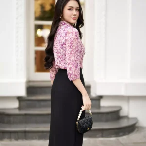 Áo sơ mi nữ Luperi tay lỡ mềm mát