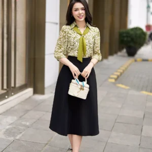 Áo sơ mi nữ Luperi tay lỡ mềm mát