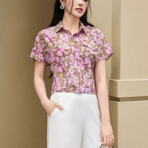 Áo Sơ Mi Lụa Nhật Mềm Mát