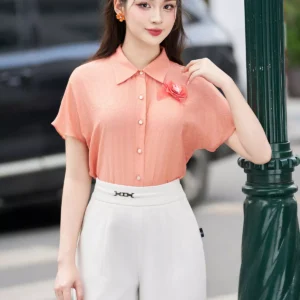 Áo Sơ Mi Nữ Luperi Tay Cánh Dơi Mềm Mát