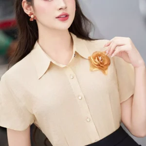 Áo Sơ Mi Nữ Luperi Tay Cánh Dơi Mềm Mát