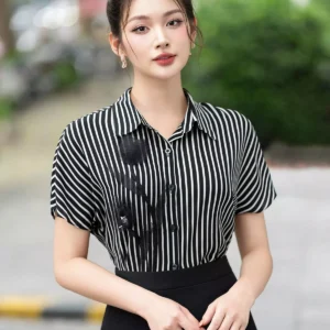 Ao So Mi Ke Tay Canh Doi Luperi