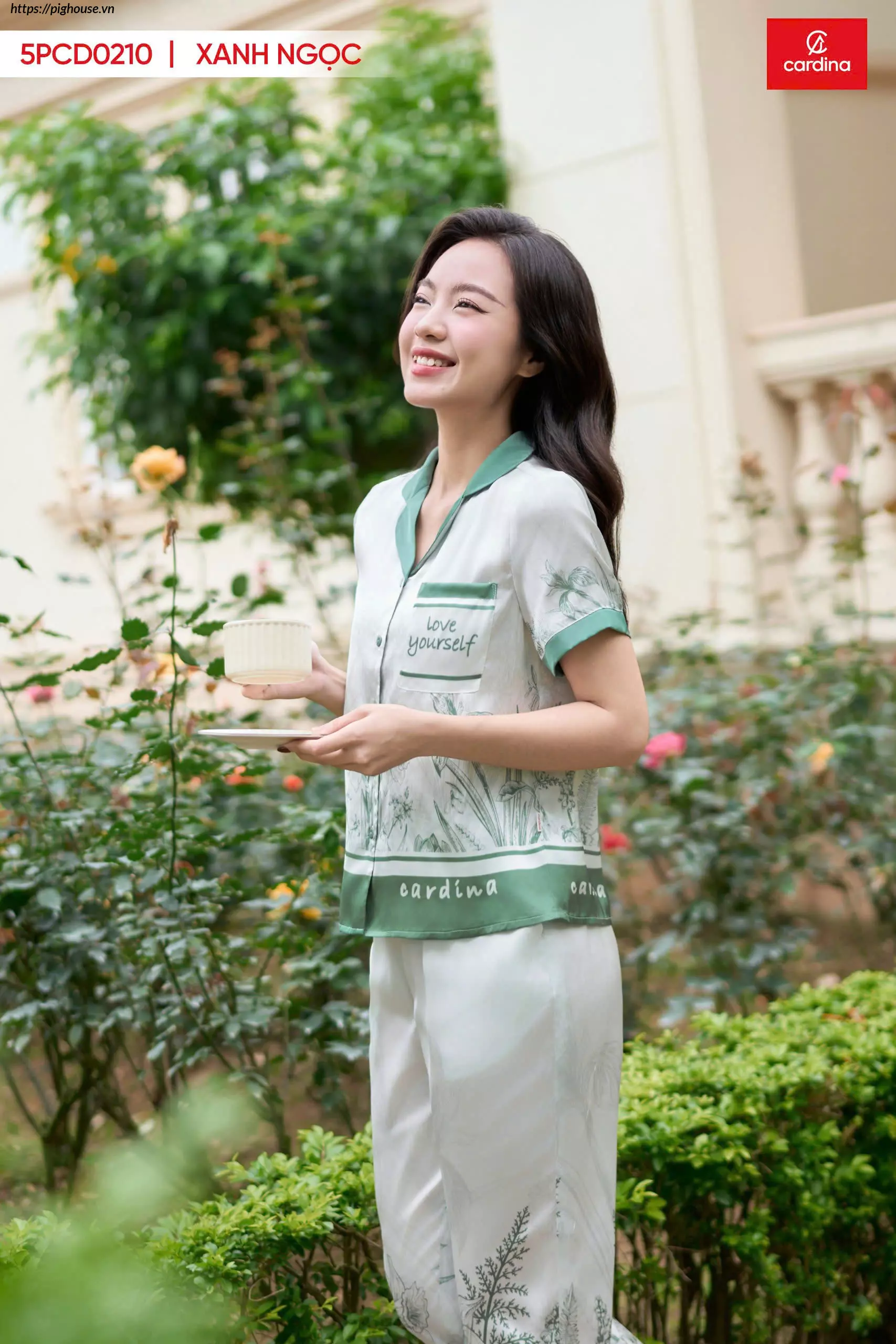 Pijama Lua Satin Mem Mat