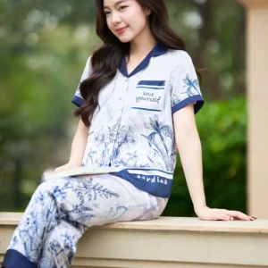 Pijama Lua Satin Mem Mat