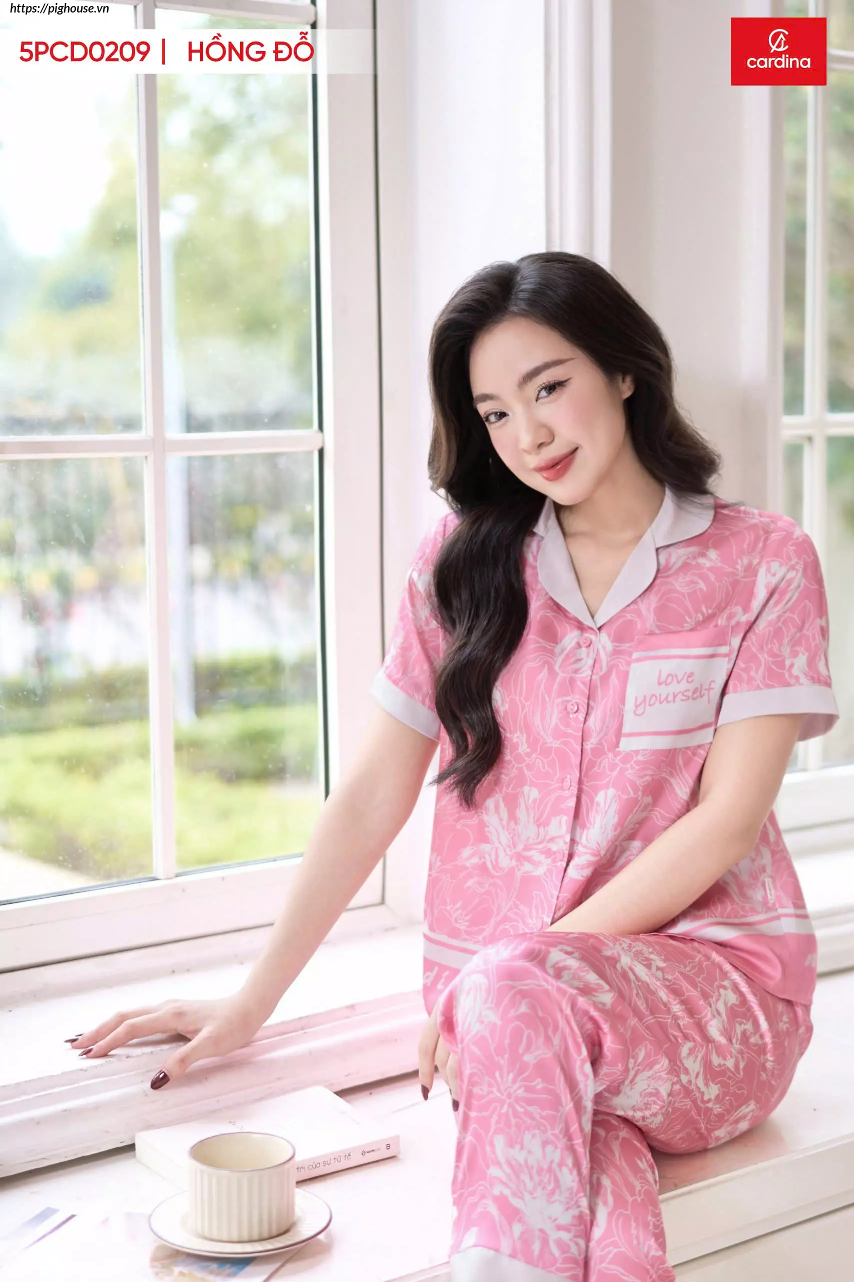 Pijama Lua Satin Mem Mat