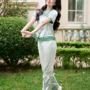 Pijama Lua Satin Mem Mat