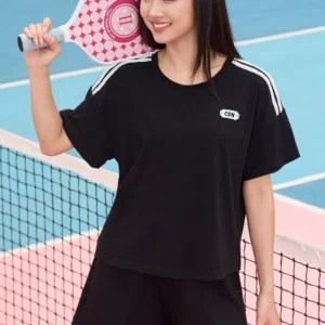 Bo dui the thao cotton phoi ke