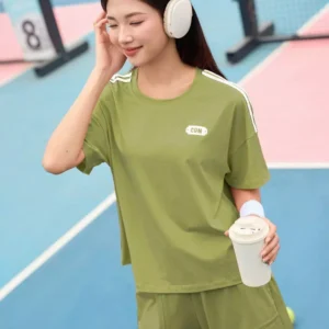 Bo dui the thao cotton phoi ke