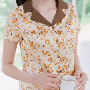 Pijama Lua Quan Đui Hoa Tiet