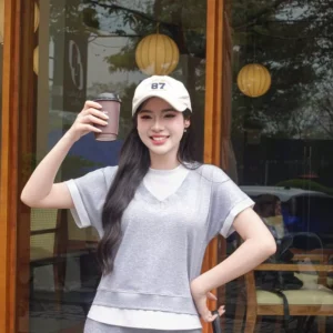 Bộ Đùi Cotton Nữ Phối Màu Trẻ Trung