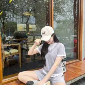 Bộ Đùi Cotton Nữ Phối Màu Trẻ Trung