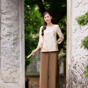 Phap Phuc Lua Co Tron Thanh Lich