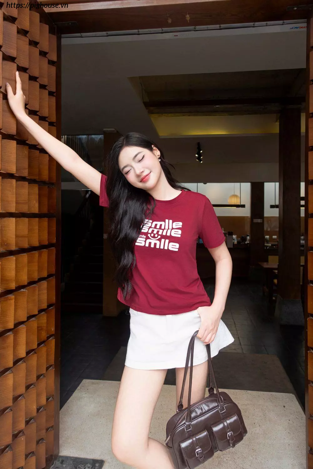 Áo phông nữ Cotton SMILE Cardina năng động