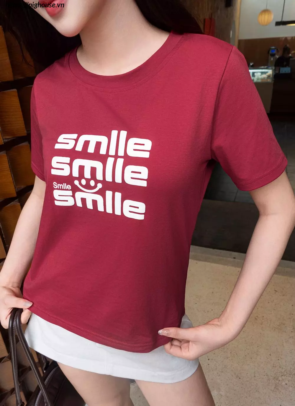 Áo phông nữ Cotton SMILE Cardina năng động