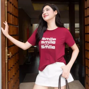 Áo phông nữ Cotton SMILE Cardina năng động