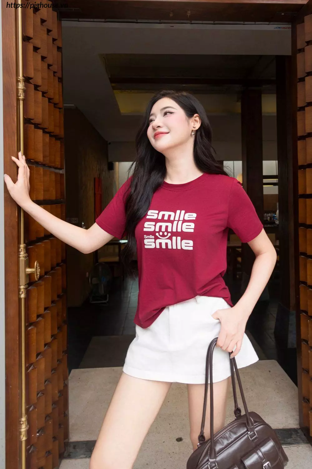 Áo phông nữ Cotton SMILE Cardina năng động