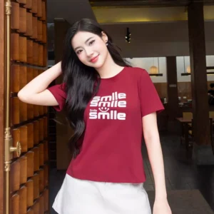 Áo phông nữ Cotton SMILE Cardina năng động