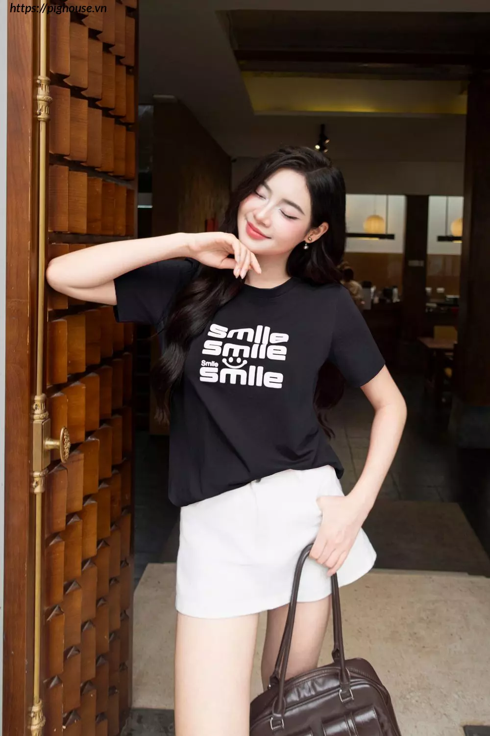 Áo phông nữ Cotton SMILE Cardina năng động