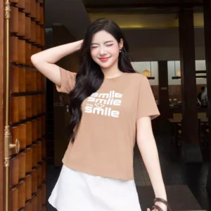 Áo phông nữ Cotton SMILE Cardina năng động