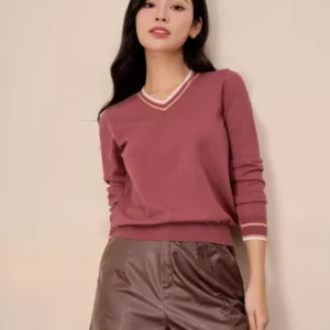 Quần short da nữ cạp cao Cardina