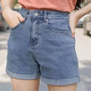 Quần Short Bò Xắn Gấu Cardina