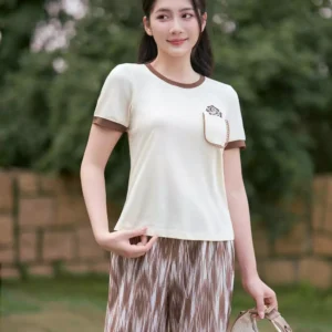 Ao phong cotton ngan tay Cardina