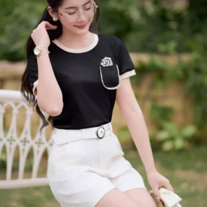 Ao phong cotton ngan tay Cardina