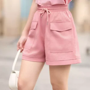 Quần Đùi Thô Chéo Dáng A Cardina