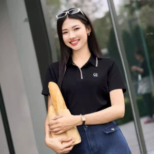 Polo Nu An Nhien Thun Tici Mem Mai