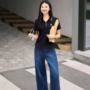 Polo Nu An Nhien Thun Tici Mem Mai