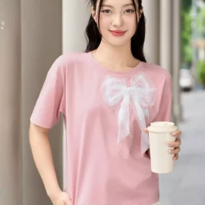 ao phong cotton vai chom no cardina