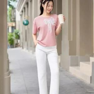 ao phong cotton vai chom no cardina