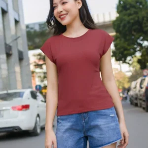 áo tăm lạnh cardina cổ tròn