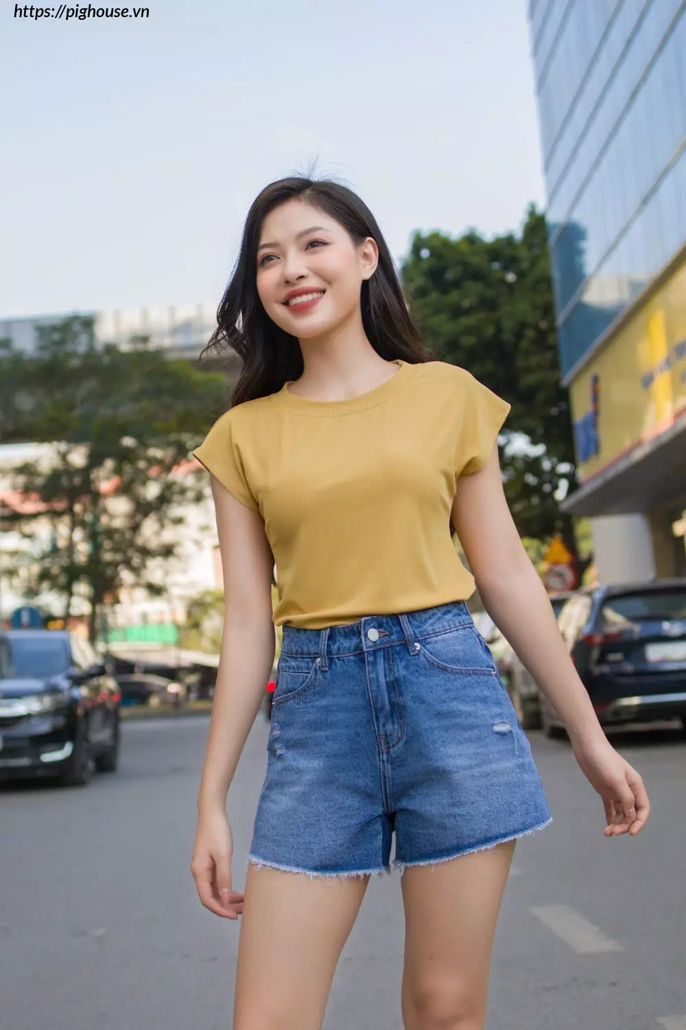 áo tăm lạnh cardina cổ tròn