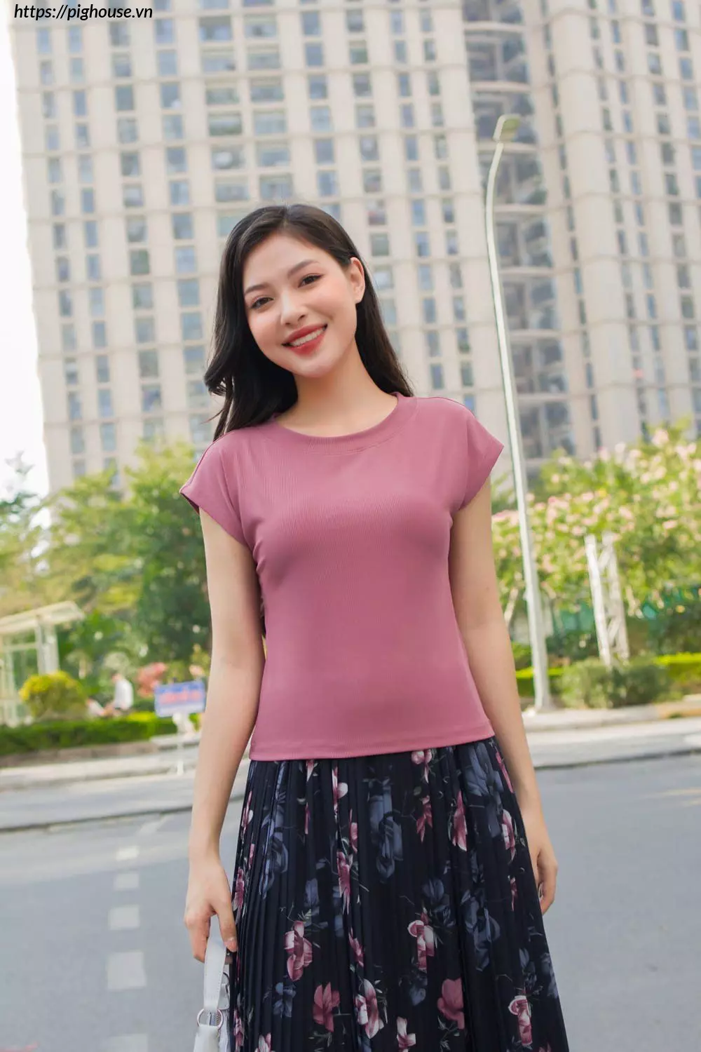 áo tăm lạnh cardina cổ tròn