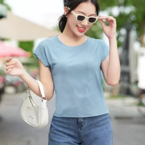 áo tăm lạnh cardina cổ tròn