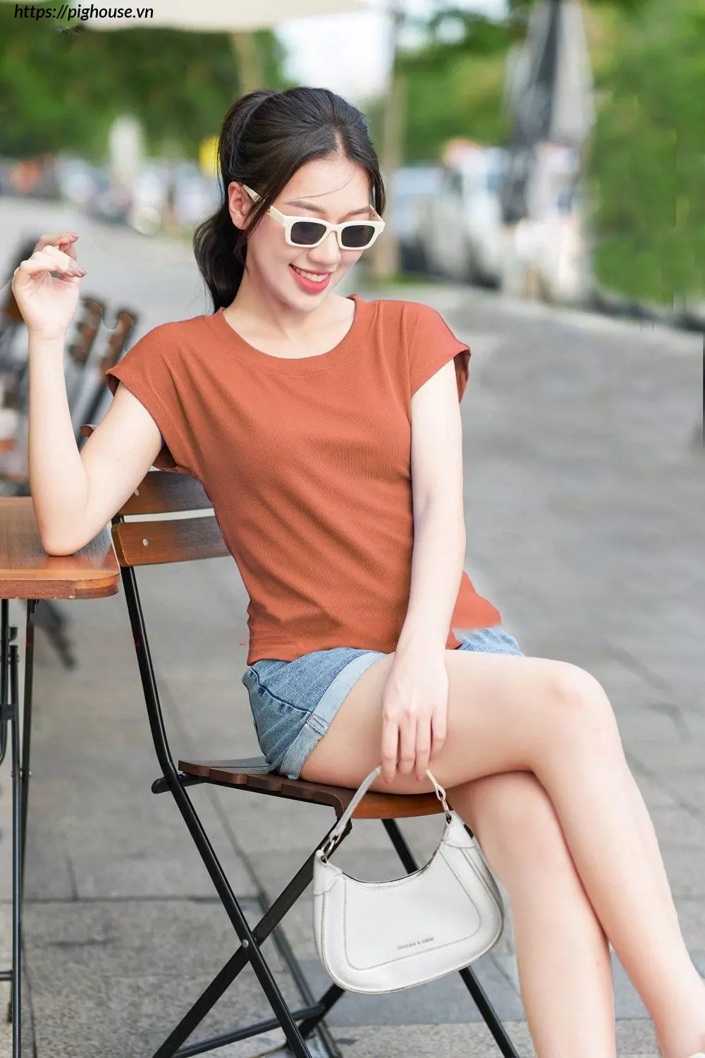 áo tăm lạnh cardina cổ tròn