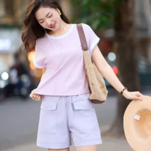 Ao phong cotton tay lien Cardina