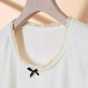 Set Tam Han Beo Quan Đũi Ống Suông Cardina