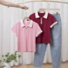 Áo Polo Nữ Cotton Mềm Mát Cổ Khóa Phối Màu