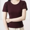 Áo Thun Nữ Cotton Tăm Basic Cardina