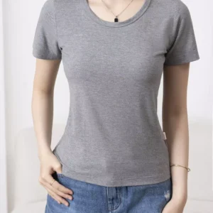 Áo Thun Nữ Cotton Tăm Basic Cardina