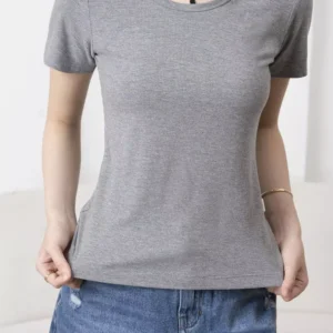 Áo Thun Nữ Cotton Tăm Basic Cardina