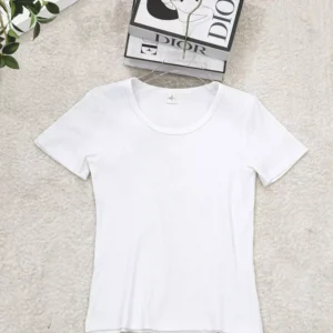 Áo Thun Nữ Cotton Tăm Basic Cardina