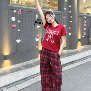 Bo do nu ao ngan tay quan ke gau beo Cardina